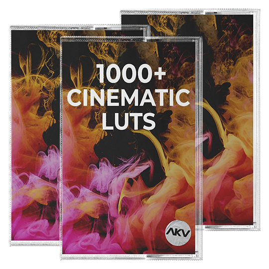 1000+ Cinematic LUTs Bundle