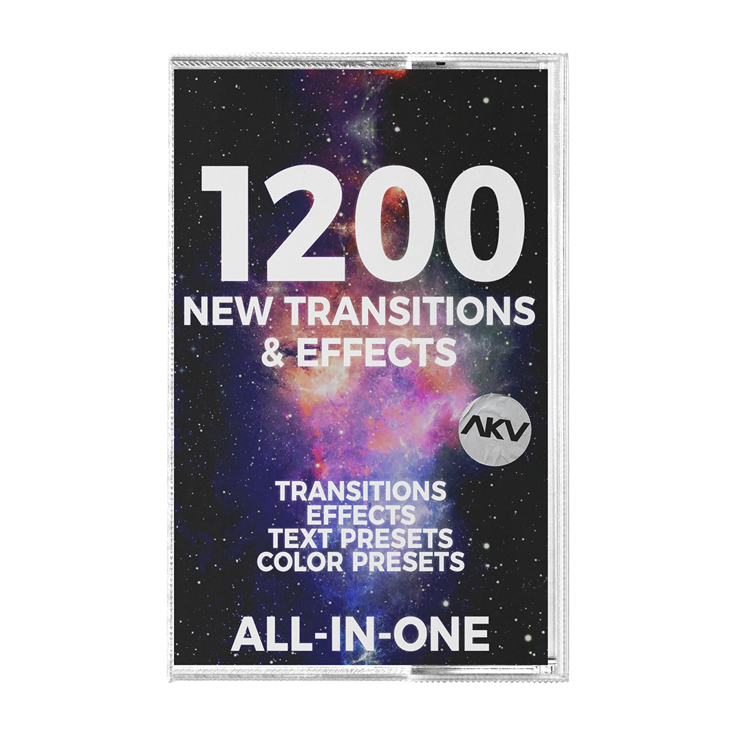 1200+ Transitions & Effects Pack