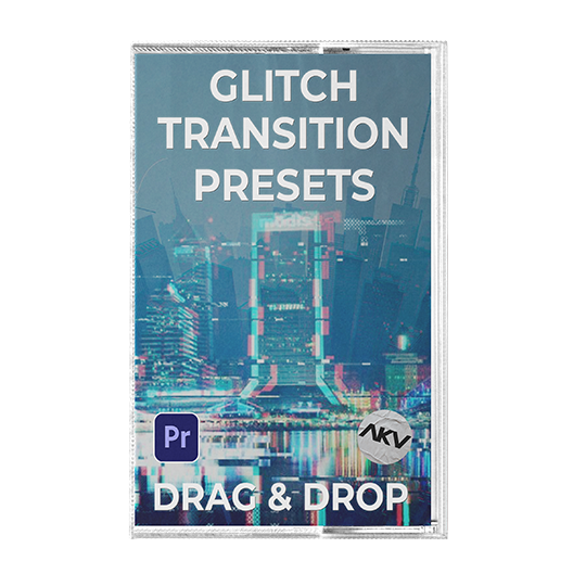 Glitch Text Presets - Premiere Pro Presets