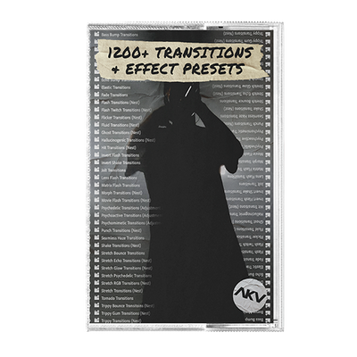 1200+ Transitions & Effects Pack