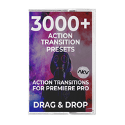 3000+ Action Transitions - Annual Members Only - AKV Studios