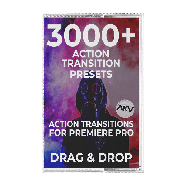 3000+ Action Transitions - Annual Members Only - AKV Studios