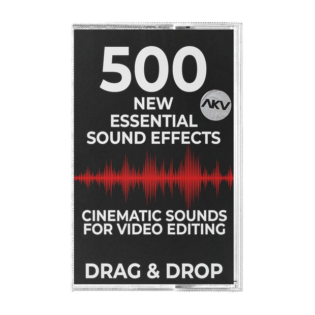 500+ Essential Sound Effects - AKV Studios