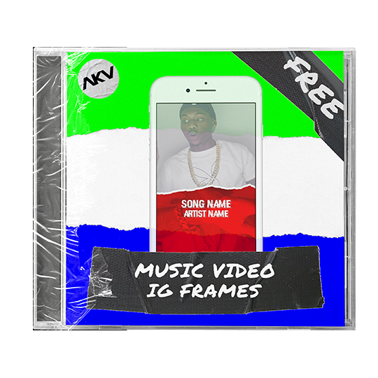 FREE "Music Video IG Frames" Sample Pack