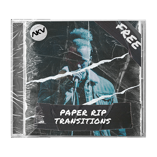 FREE "Paper Rip Transitions" Sample Pack