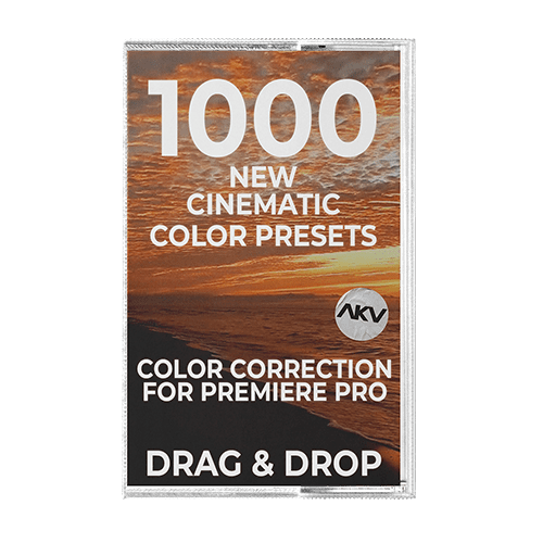 1000+ Cinematic Color Presets - Annual Members Only - AKV Studios