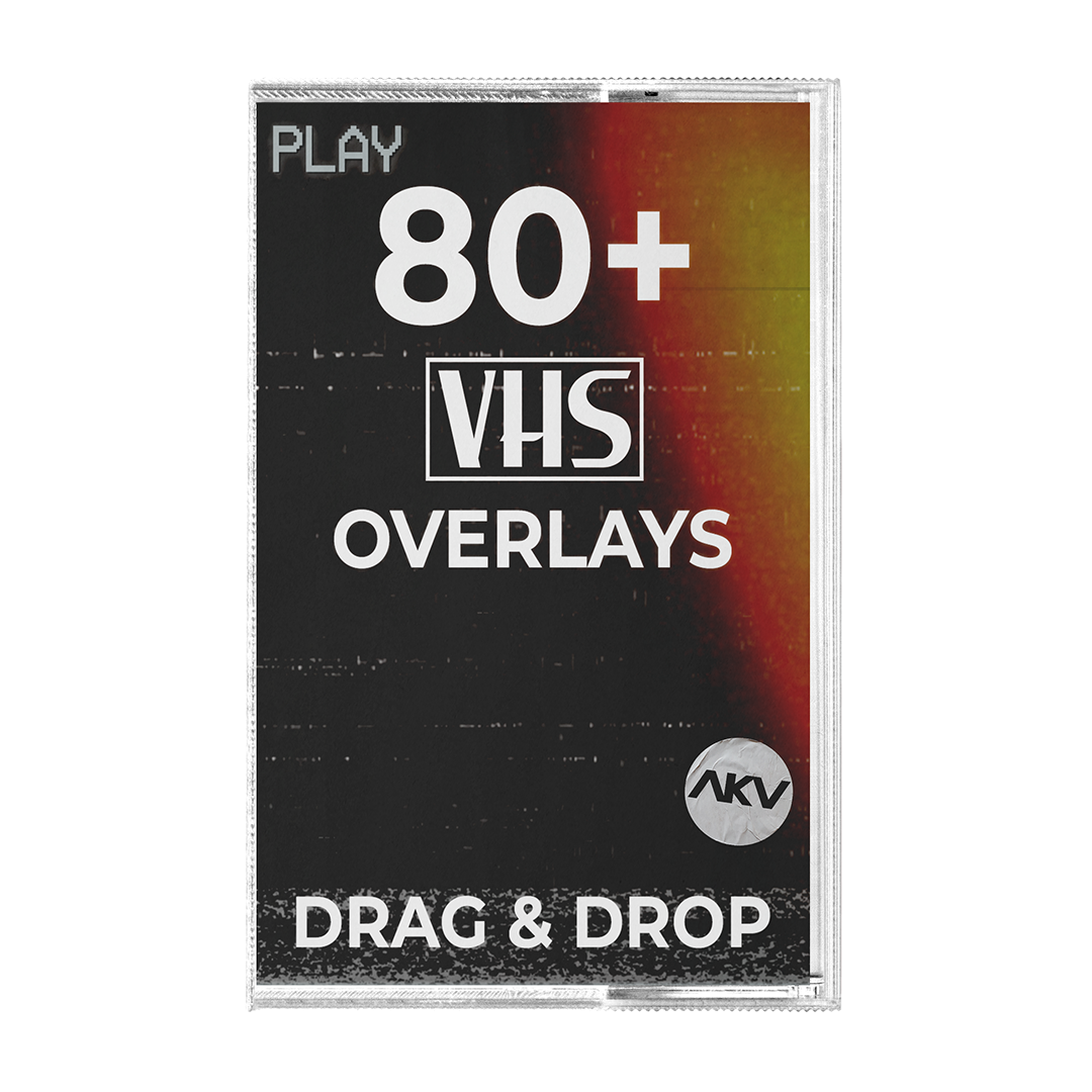 80+ VHS Overlays